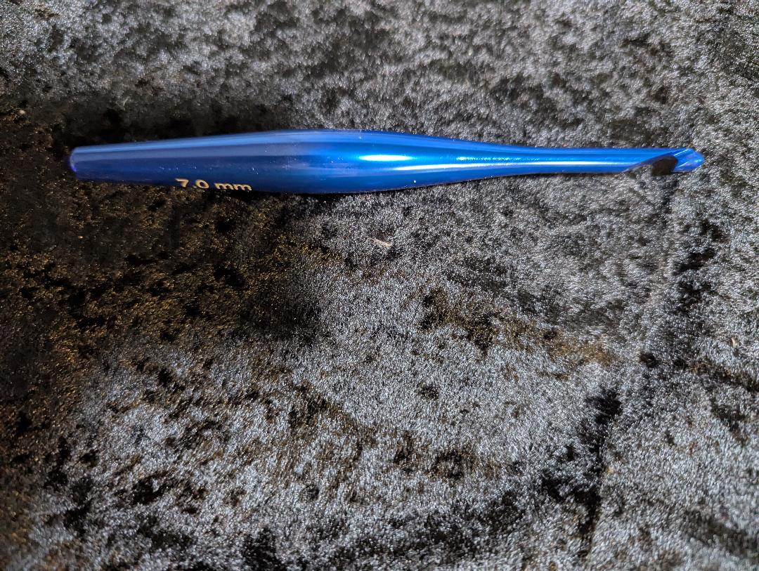 Aluminum Crochet Hook 7.0