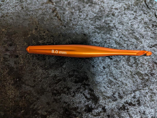Aluminum Crochet Hook 8.0